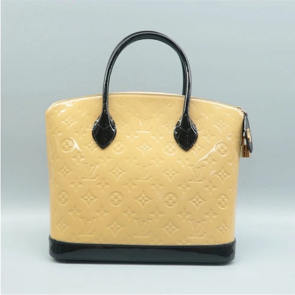 💥She's a Unicorn!!💥Louis Vuitton Two-tone Monogram Leather Vernis Tote Bag✨✨✨ - Picture 2 of 12